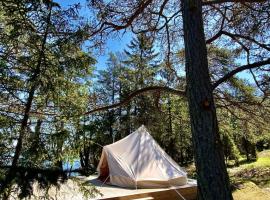 Glamping in the Trosa Archipelago, holiday rental in Trosa