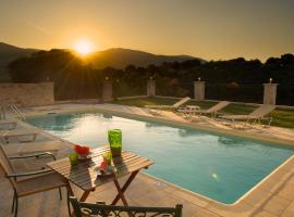 superb villa with private pool peaceful location, family hotel in Sami