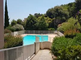 Park Fabron 2 Pieces Terrasse Piscine Parking