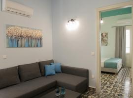 The Blue apartment in the heart of Heraklion, allotjament a la platja a Iràklio