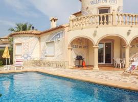 Gorgeous Home In El Verger With Wifi, hotel in El Verger