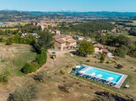 Agriturismo Villa Lugnano Casale Con Piscina Privata, hotel di Lugnano