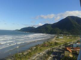 Apto frente ao mar, hotel en Peruíbe