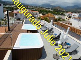 NERJA-CENTRO-JACUZZI- MIRADOR DE LA ERMITA- Adults Recommended, hotel with jacuzzis in Nerja