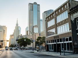 SOVA Micro-Room & Social Hotel, hotell i Dallas