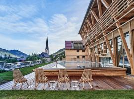 HUBERTUS Mountain Refugio Allgäu, готель у місті Бальдершванг
