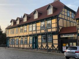 Pension Hansehof, cheap hotel in Salzwedel