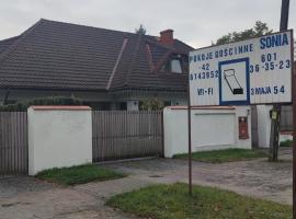 Pokoje Gościnne Sonia – tani hotel w mieście Tuszyn