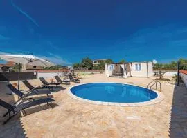Beautiful Home In Pakostane With 2 Bedrooms, Outdoor Swimming Pool And Wifi