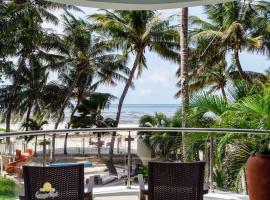 Rosy Sea Front Beach Condo, holiday rental in Bamburi