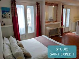 Bernadette' Cosy Flat - 3 minutes walk main door to sanctuary entrance- Old Town - Bernadette de Soubirous's neighborhood - Chapel for Prayer on site, hôtel à Lourdes