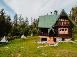 Chalupa Lieskovec, planinska kuća u gradu 'Tatranska Štrba'