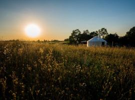 Siedlisko pod Krukiem - Jurta, glamping site in Suwałki