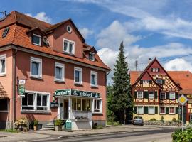 Gasthof Rebstock, hotel with parking in Stetten