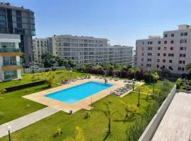 Pool view apartment