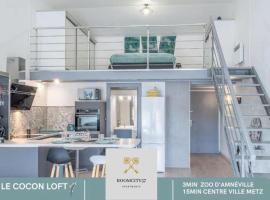 Le Cocon Loft Metz Luxembourg Un-Séjour-à-Part, appartement à Amnéville