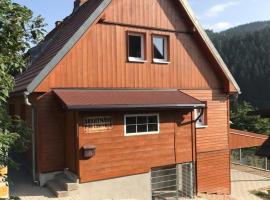 Apartmány pod lanovkou, готель у місті Hořejší Vrchlabí