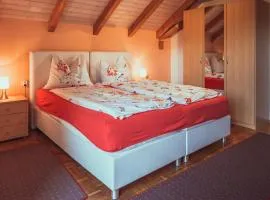 Armonia Altach, 2-6 P, 2 Schlafzimmer, Küche, Parkplatz, Balkon, Wifi, Garten, Stellplatz für Ski