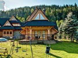 Domek drewniany luxury cottage Dabrowa, hotell Zakopanes