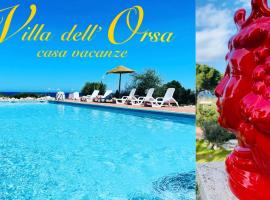 Villa dell’Orsa, atostogų namelis mieste Činizis