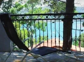 Apartment in Karin Gornji with sea view, terrace, air conditioning, Wi-Fi (4207-3)