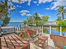 Matlacha Home with Boat Mooring and Gulf Access!