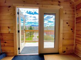 B11 NEW Awesome Tiny Home with AC Mountain Views Minutes to Skiing Hiking Attractions บ้านพักในCarroll