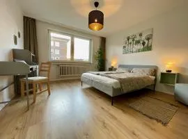 Purple Kitchen - Apartment mit großer Wohnküche