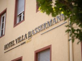 Villa Bassermann, hotel with parking in Schwetzingen