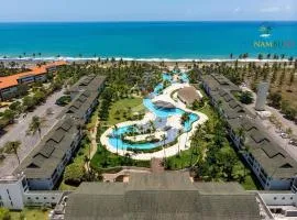 Flat ou Bangalo Luxo Beach Class Beira Mar Muro Alto