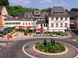 Hotel Saarburger Hof, hotel Saarburgban