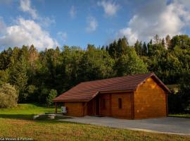 Les Jardins du Hérisson Chalet 1, hotel u gradu Bonlieu