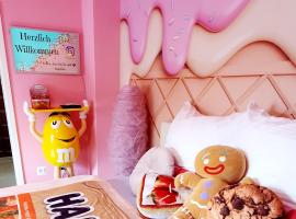 Candypartment Sweets 'n Sleep: Gelsenkirchen şehrinde bir kiralık tatil yeri