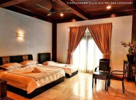 Singgahsana Villa, hotel di Pantai Cenang