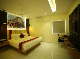 The Butterfly Luxury Serviced Apartments, feriebolig i Vijayawada