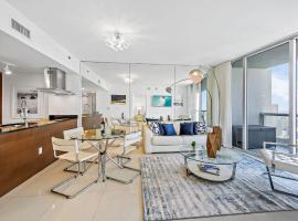 Majestic High Rise Unit with Ocean view, hotel u Majamiju