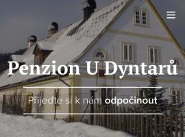 Penzion U Dyntarů, недорогой отель в городе Martínkovice