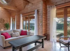 Séjour cosy, maison en bois pour 8