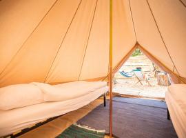 Tipi budbud 2 pers 600m plage, luxury tent in Longeville-sur-Mer