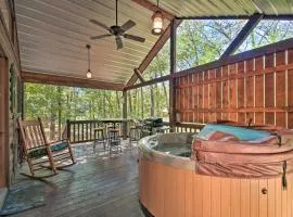 Broken Bow Hideaway with Hot Tub and Fire Pit!