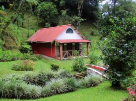 Cabaña Sueño Esmeralda frente Chorro el Macho, hotel Valle de Antonban