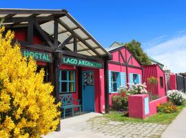 Lago Argentino Hostel, huisdiervriendelijk hotel in El Calafate
