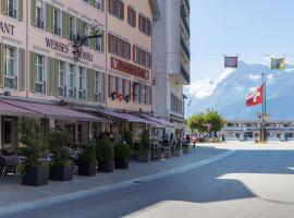 Weisses Rössli Swiss Quality Hotel, hotell i Brunnen