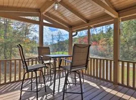 Remote Mountain Escape with Hot Tub and 122 Acres!