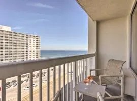 Ocean-View Daytona Beach Resort Retreat with Balcony