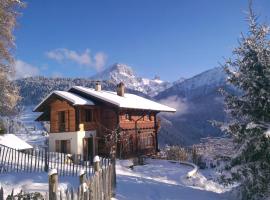 Magnifique Chalet Valérie 5 chambres à coucher & vue unique, ski resort in Gryon