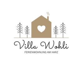 Villa Wohli 4 Sterne FERIENWOHNUNG AM HARZ – apartament w mieście Nordhausen