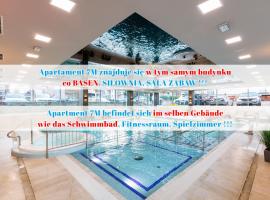 Apartament 7M z Basenem w jednym budynku Klifowa Rewal BON TURYSTYCZNY !!!, hotel con spa en Rewal