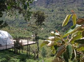 Glamping Villa Transito, poceni hotel v mestu Machetá