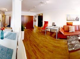 City-Apartment 65qm 2-Schlafzimmer WLAN Nichtraucher Parken